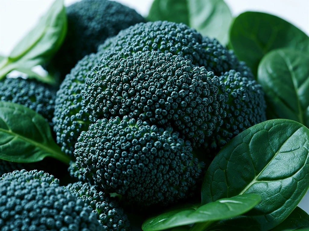 Green vegetables for ear health